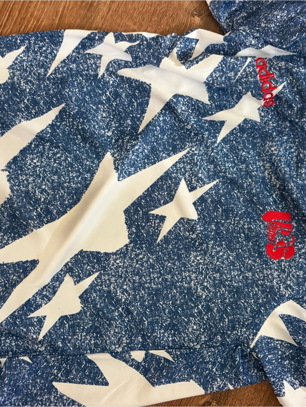 Men’s adidas USA 1994 Denim Graphic Fashion Jersey - Blue